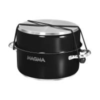 Magma - Magma "Nesting" 10-Piece Induction Compatible Cookware - Jet Black Exterior & Slate Black Ceramica Non-Stick Interior - Image 3