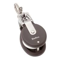 Barton Marine - Barton Marine Snatch Block W/Stainless Steel D Shackle - 20mm Sheave Width - Image 1