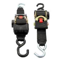 Camco - Camco Retractable Tie Down Straps - 2" Width 6&#39; Dual Hooks - Image 2