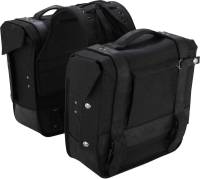 Burly Brand - Burly Brand Throwover Saddlebag - Black Cordura Nylon - B15-1002B - Image 1