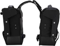 Burly Brand - Burly Brand Throwover Saddlebag - Black Cordura Nylon - B15-1002B - Image 4