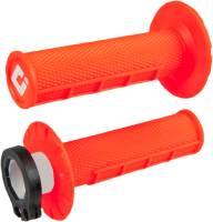 ODI - ODI V2 Lock-On 1/2 Waffle Grips - Fluorescent Orange - H36HWO - Image 1